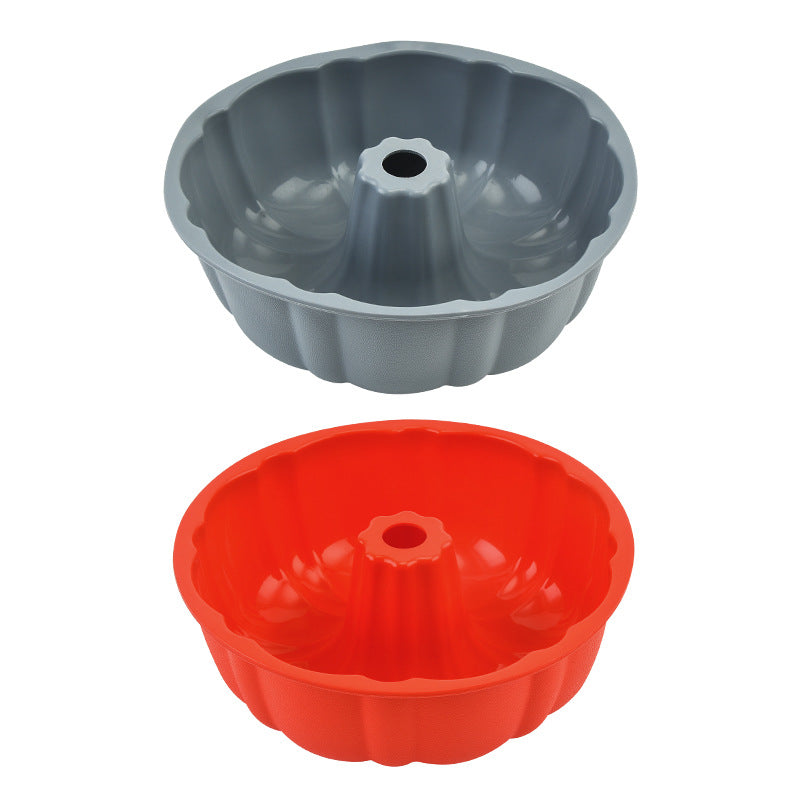 10-inch Non-Stick Silicone Bundt Pan - Multipurpose Baking Mold for Cakes, Jello & Gelatin