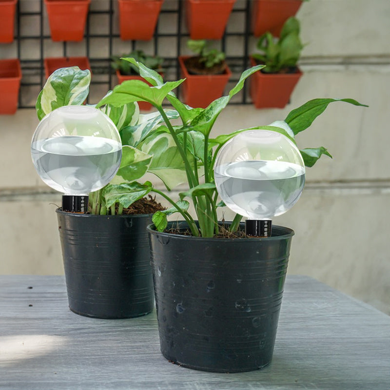 1-5PCS 500ML Plastic Automatic Plant Watering Bulbs, Globe - Shaped Self - Watering Drip Irrigation for Pots