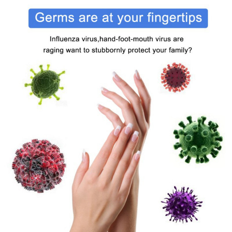 100ML Disposable Hands-Free Water Disinfection Hand Sanitizer 24 Hour Hand No Clean Gel Sanitizer