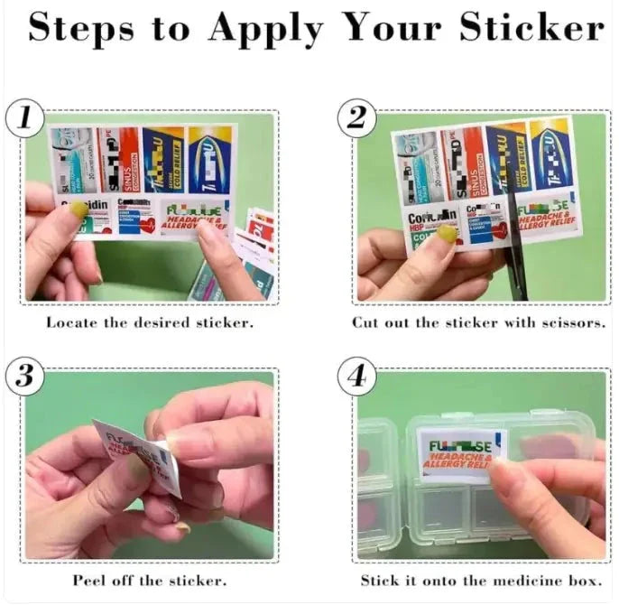 10 Grids Pill Organize Storage