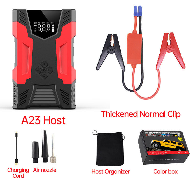 12V Lithium  Booster Jump Starter and Air Compressor