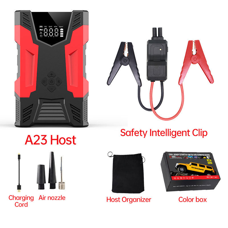 12V Lithium  Booster Jump Starter and Air Compressor
