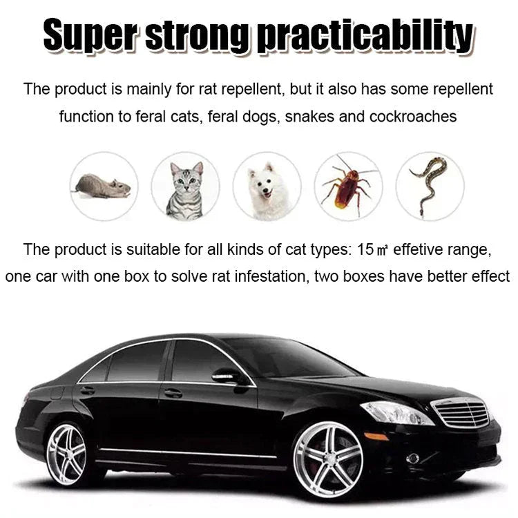 120g Rat Drive Gold Bead Magic Box Peppermint Mouse Repellent Cream  Safety Mouse Repellent For Home Kitchen Bedroom Bathroom