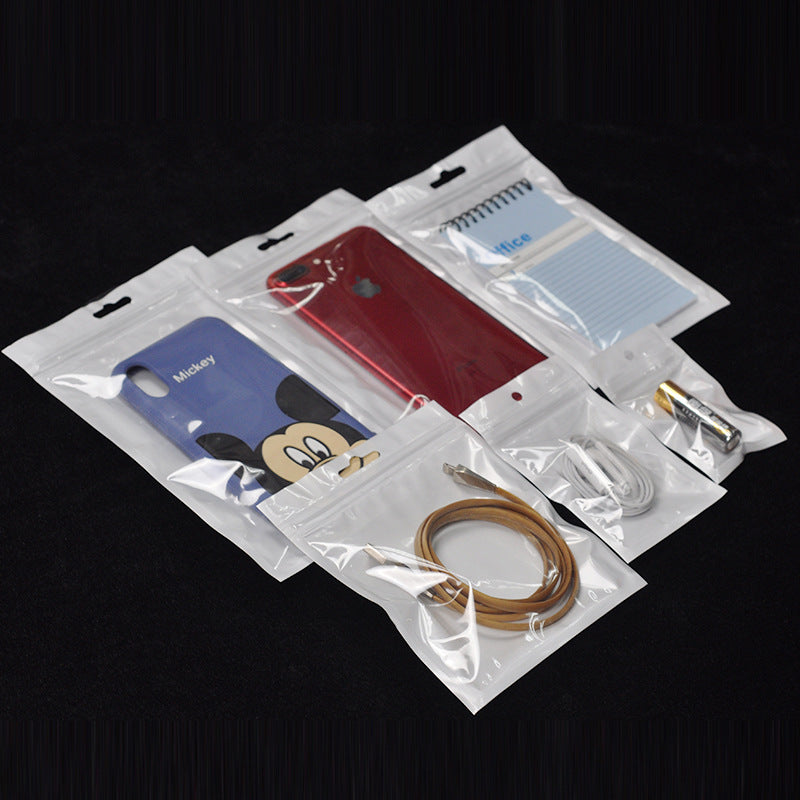 100PCS Pearlescent packaging storage bag