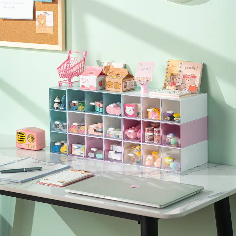 1 - drawer tea bag storage box. Great for kitchen drawers. Also suitable for storing coffee, tea & sugar.