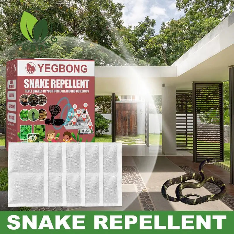 10ack Repellent Snake Anti Snake Driving Bag Outdoor Camping Fishing Garden Snake Driving Bag Snake Repellent Garden Supplies