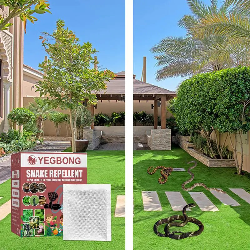 10ack Repellent Snake Anti Snake Driving Bag Outdoor Camping Fishing Garden Snake Driving Bag Snake Repellent Garden Supplies