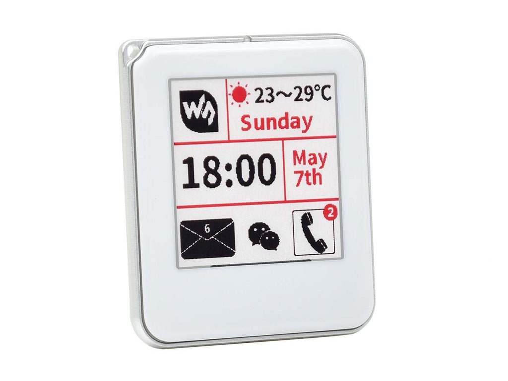 1.54inch Passive NFC-Powered e-Paper No Battery Wireless Powering Data Transfer Red Black White Three Color Displaying