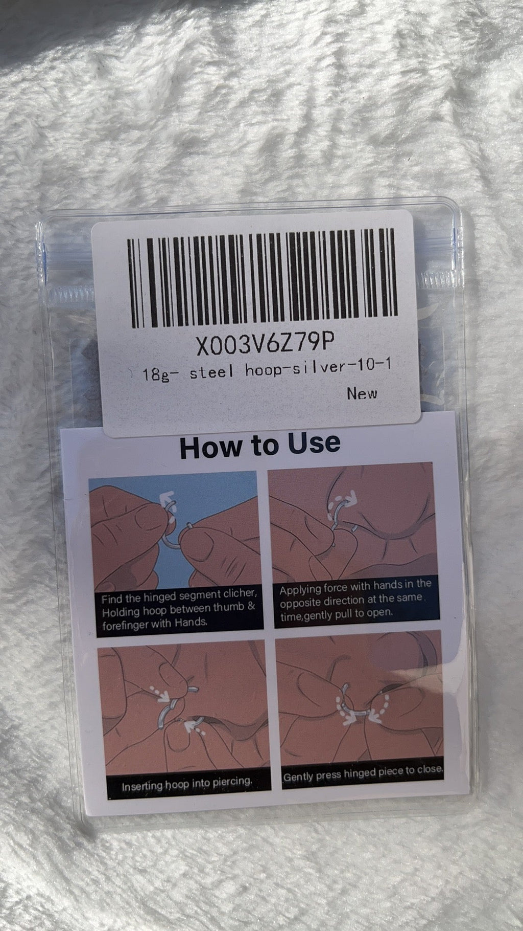 18g- steel hoop-silver-10-1