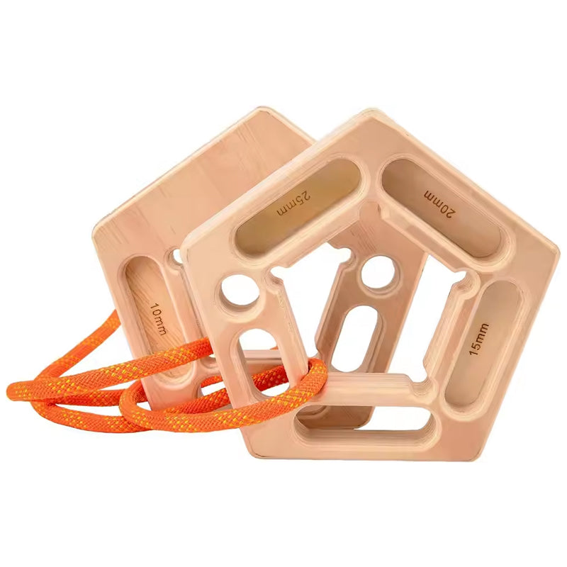 1/2PCS Climbing Pull-Up & Hangboard: Finger & Forearm Strengthener for Rock Climbing Training