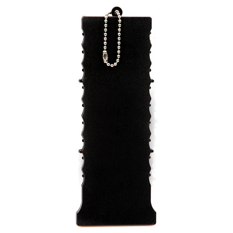 18 Holes Golf Stroke Counters Outdoor Golf Stroke Putt Score Card Score Counter With Key Chain Black