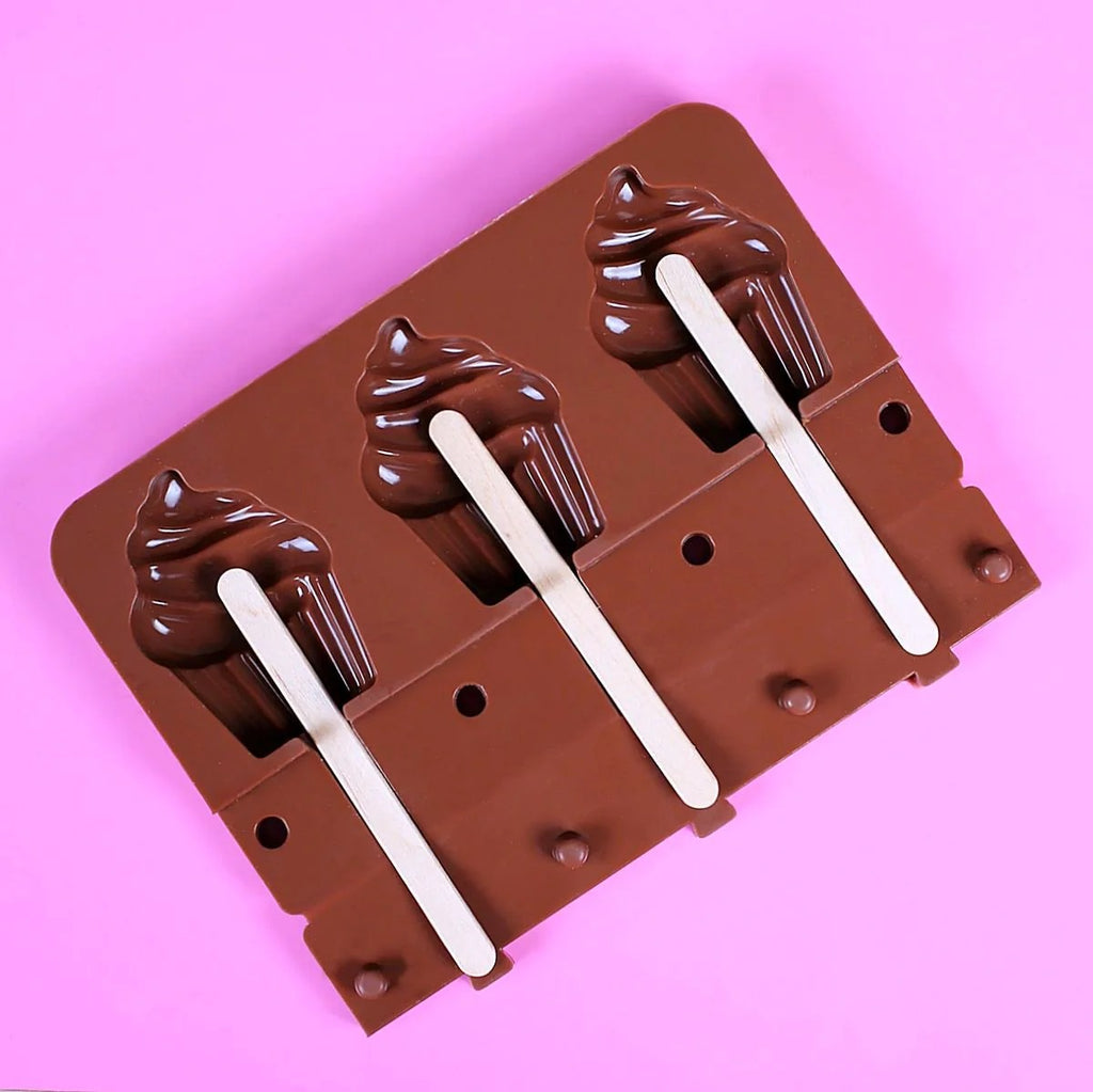 Cupcake Cakesicle Silicone Mold