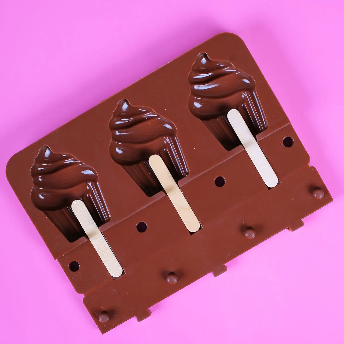 Cupcake Cakesicle Silicone Mold