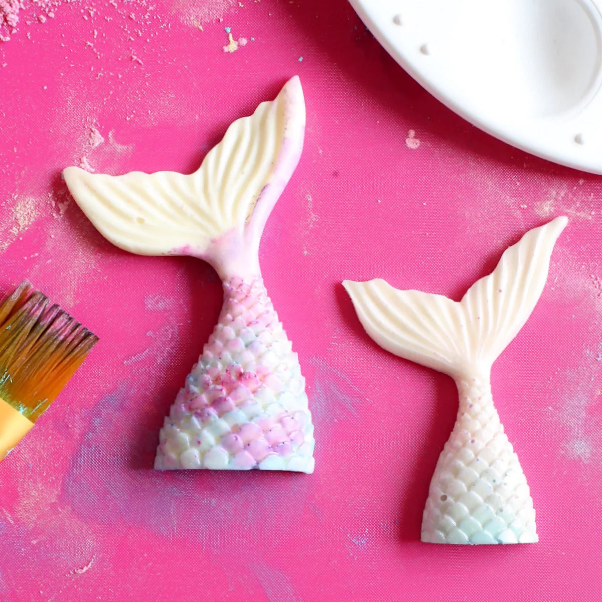 Large Mermaid Tail Silicone Candy Mold